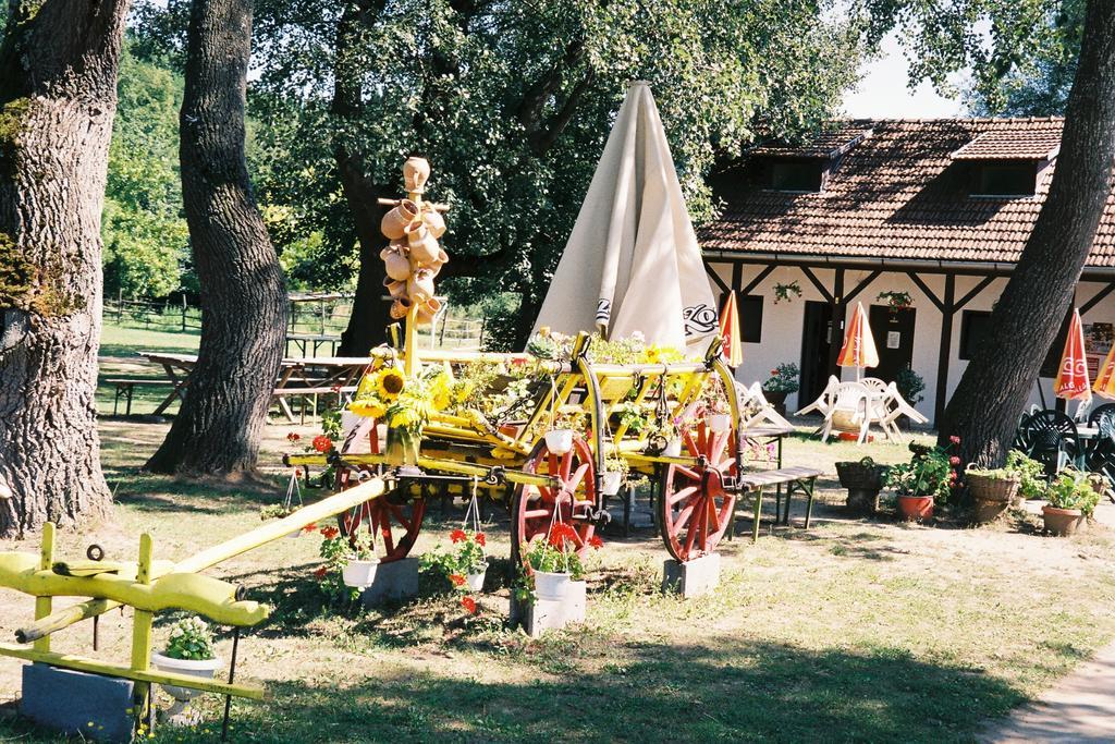Vizimalom Kemping, Panzió és Étterem Turistvandi Exterior foto